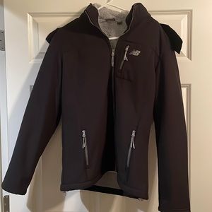 New Balance black 3 in 1 winter jacket. Size large.